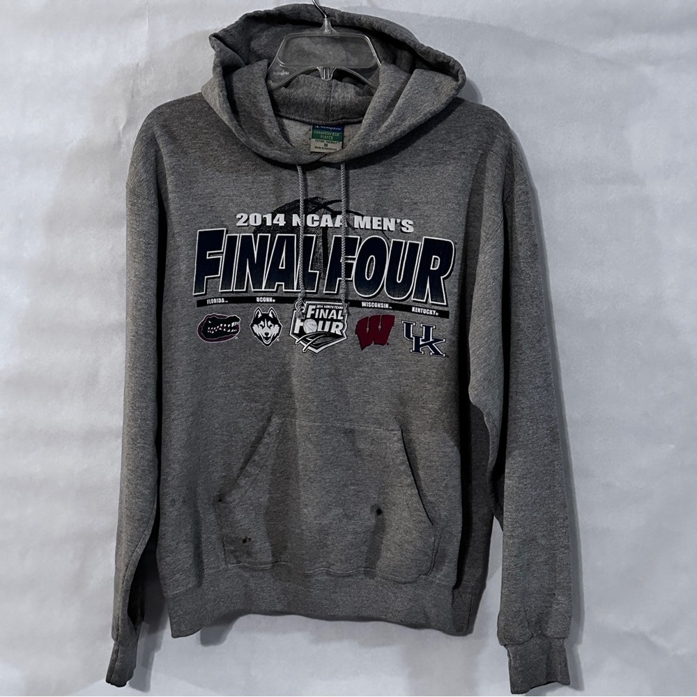 NCAA Champion Eco Fleece Men's Gray Final Four Hoodie
